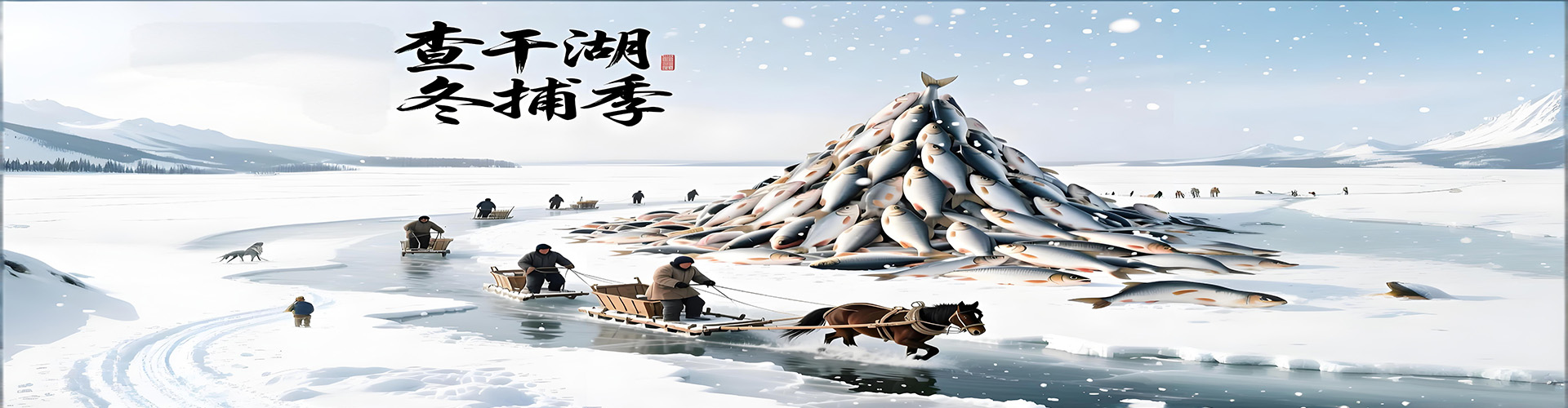 查干湖景区照片